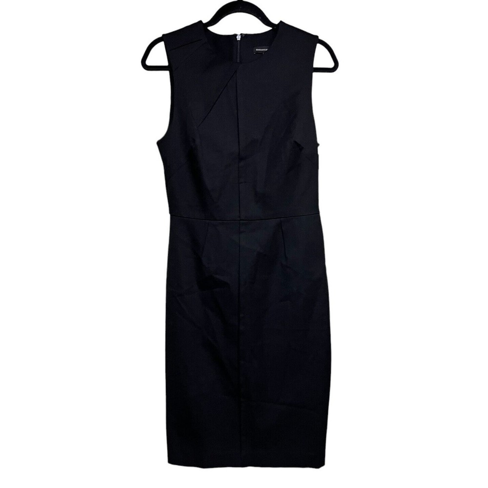 Banana Republic‎ Women's Sleeveless Black Dress Signature Stretch Size 10